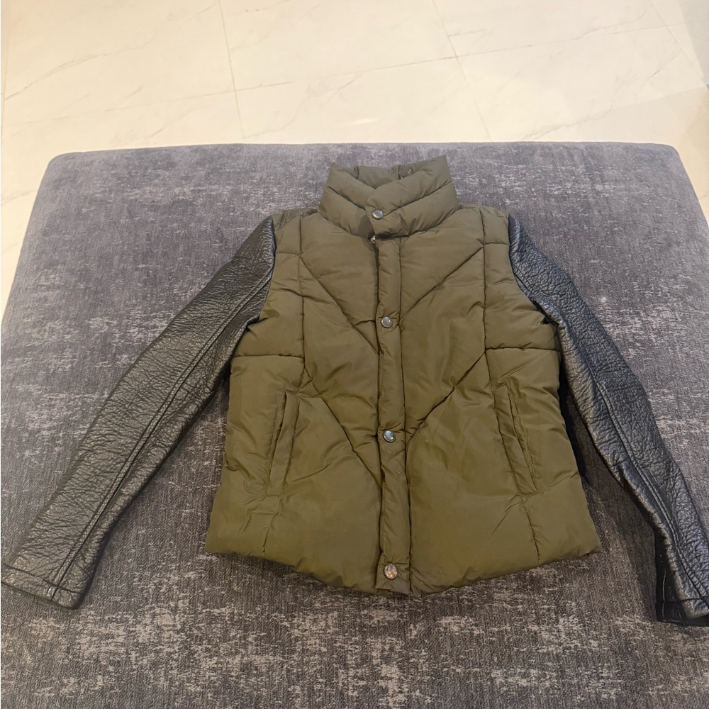 Worn girls Blank puffer jacket